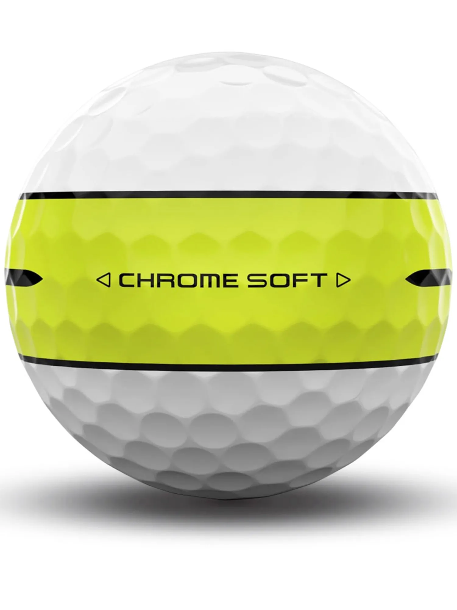 Callaway New Golf Balls|Chrome Soft 360 Yellow Stripe Golf Balls