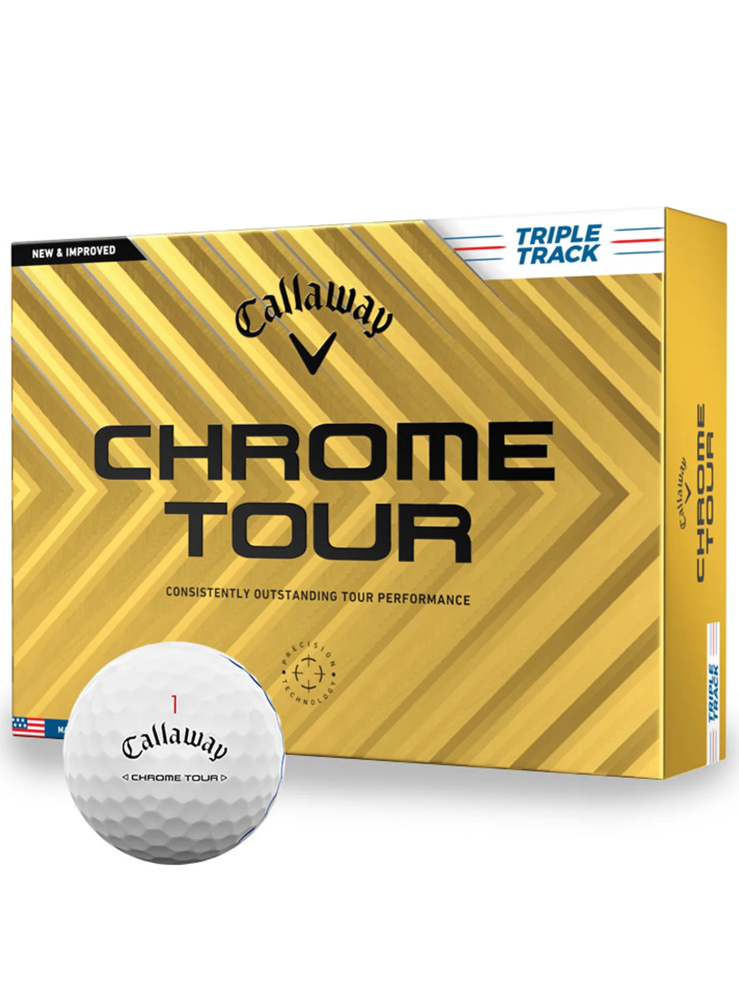 Callaway New Golf Balls|Chrome TOUR Triple Track Golf Balls