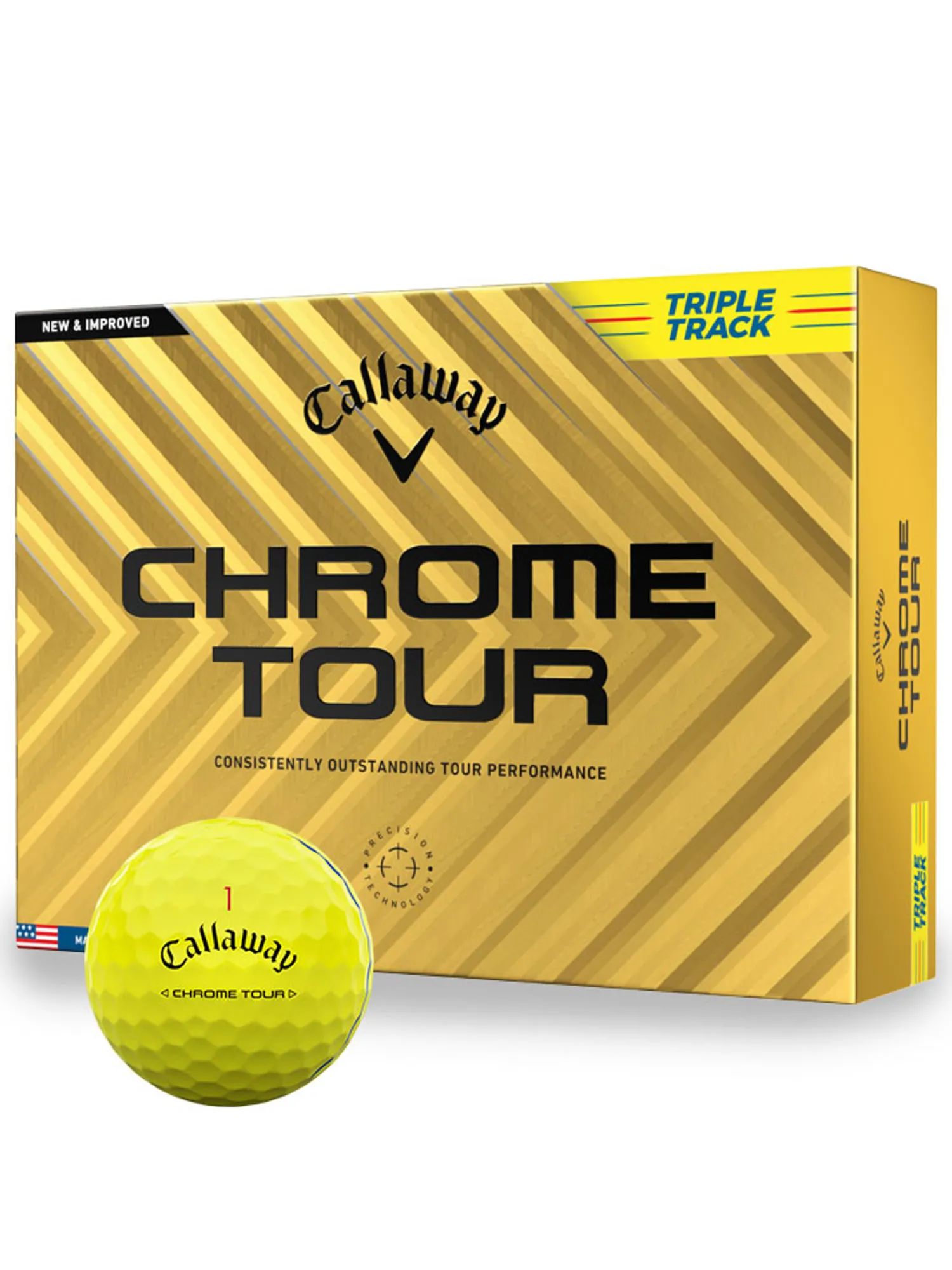 Callaway New Golf Balls|Chrome TOUR Triple Track Golf Balls