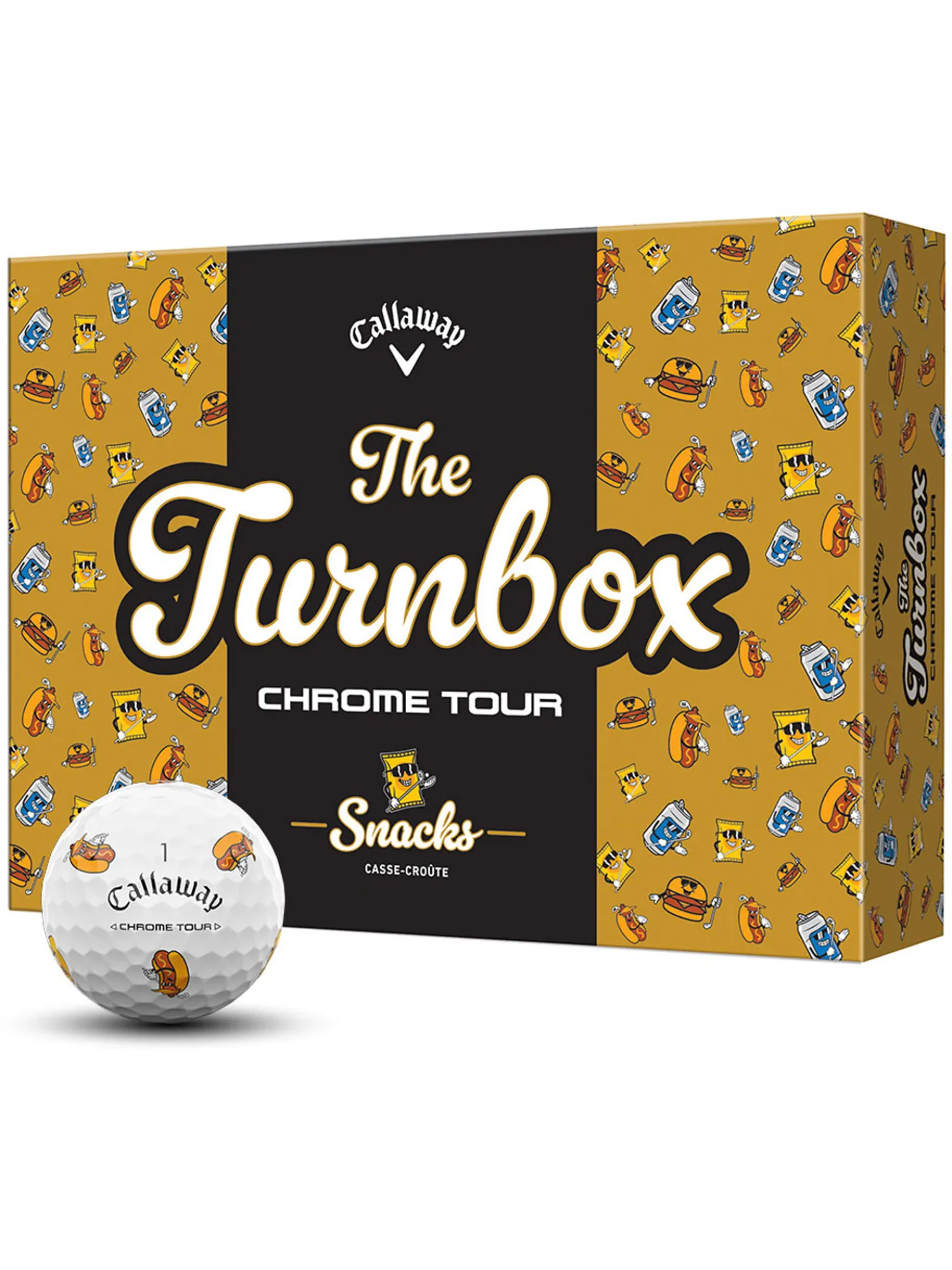 Callaway New Golf Balls|Novelty Golf Balls|Chrome Tour Turn Box Golf Balls