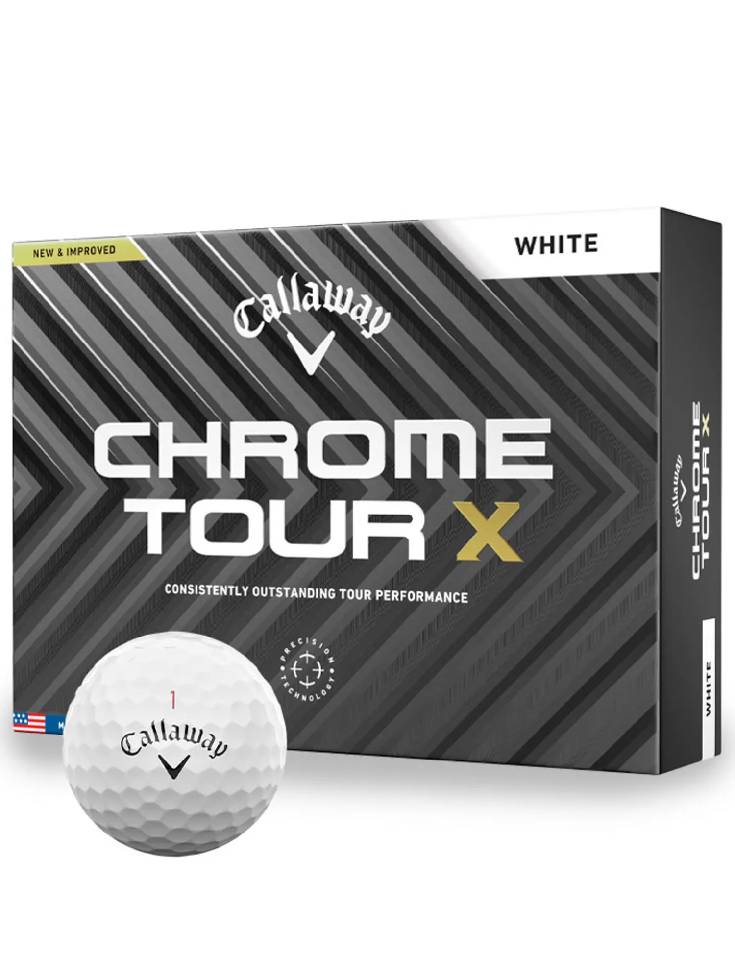 Callaway New Golf Balls|Chrome Tour X Golf Balls