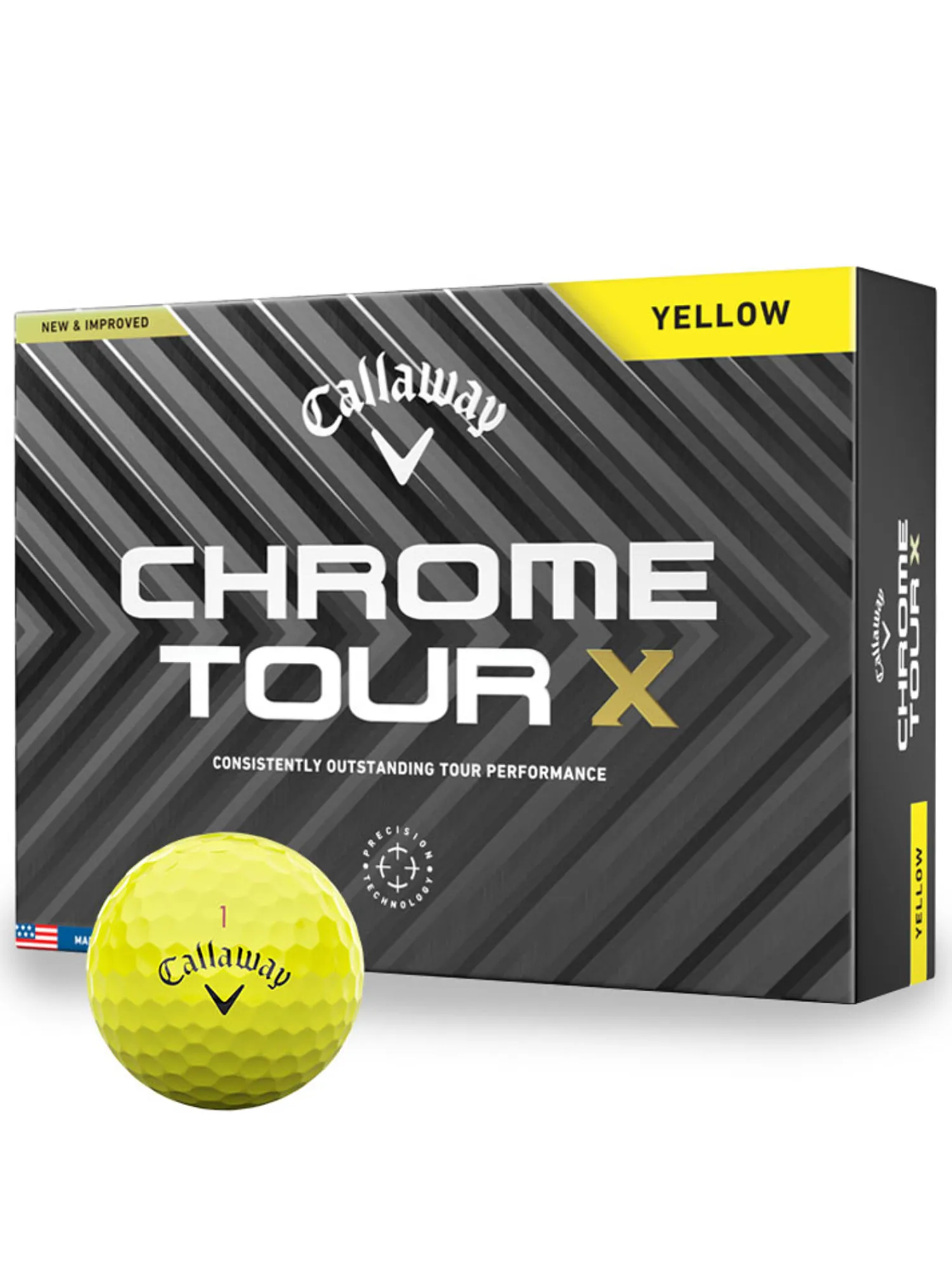 Callaway New Golf Balls|Chrome Tour X Golf Balls