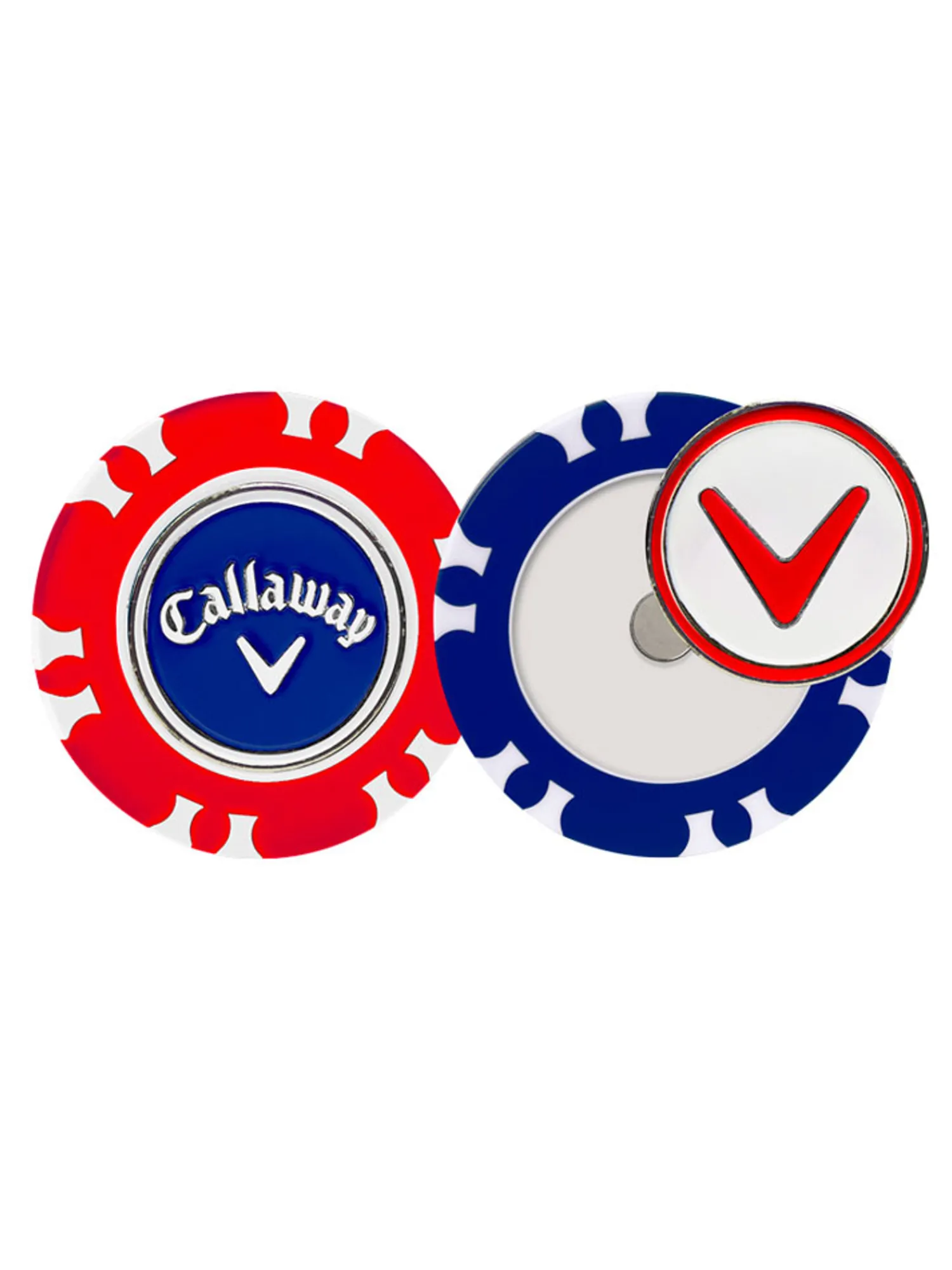 Callaway Ball Markers|Dual Mark Poker Chip - 2 Pack