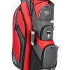 Callaway Cart Bags|Clearance Bags|Forrester 19 Cart Bag - Red/Titanium/Silver