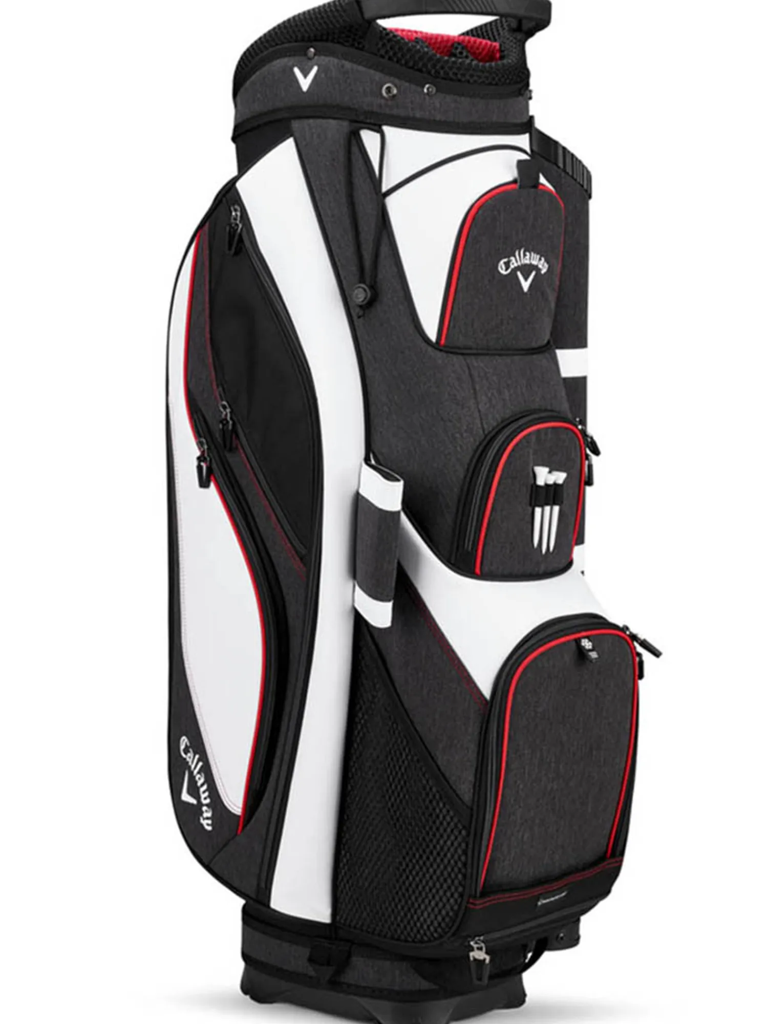 Callaway Cart Bags|Clearance Bags|Forrester 19 Cart Bag - White/Black/Red