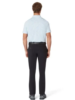 Callaway Shirts|Gingham Print Polo - Bright White