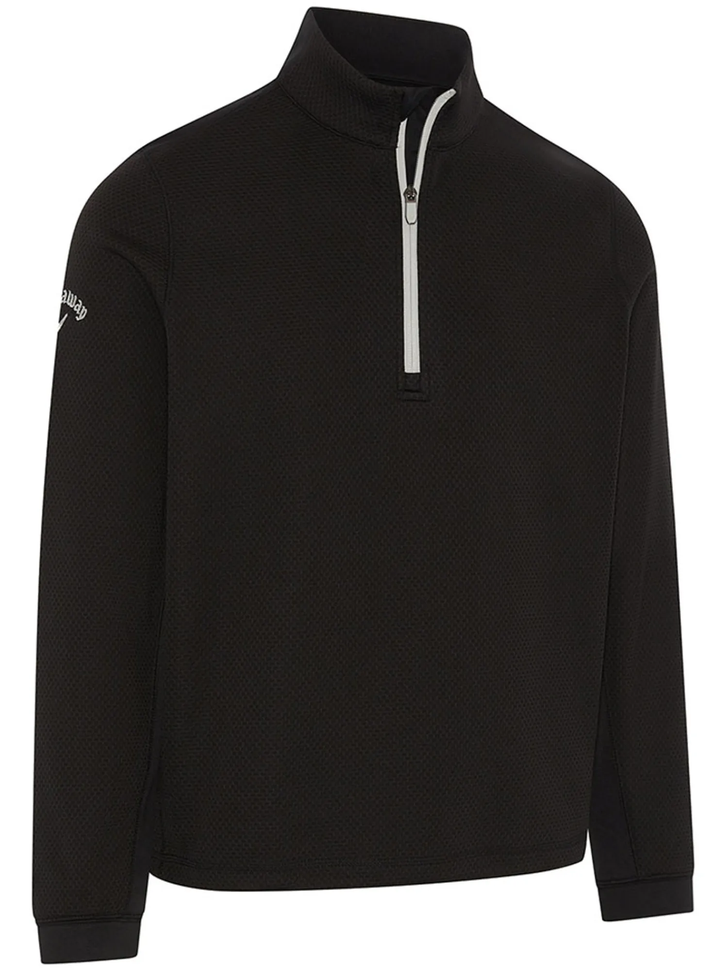 Callaway Jumpers|Hex Fleece 1/4 Zip Pullover - Caviar
