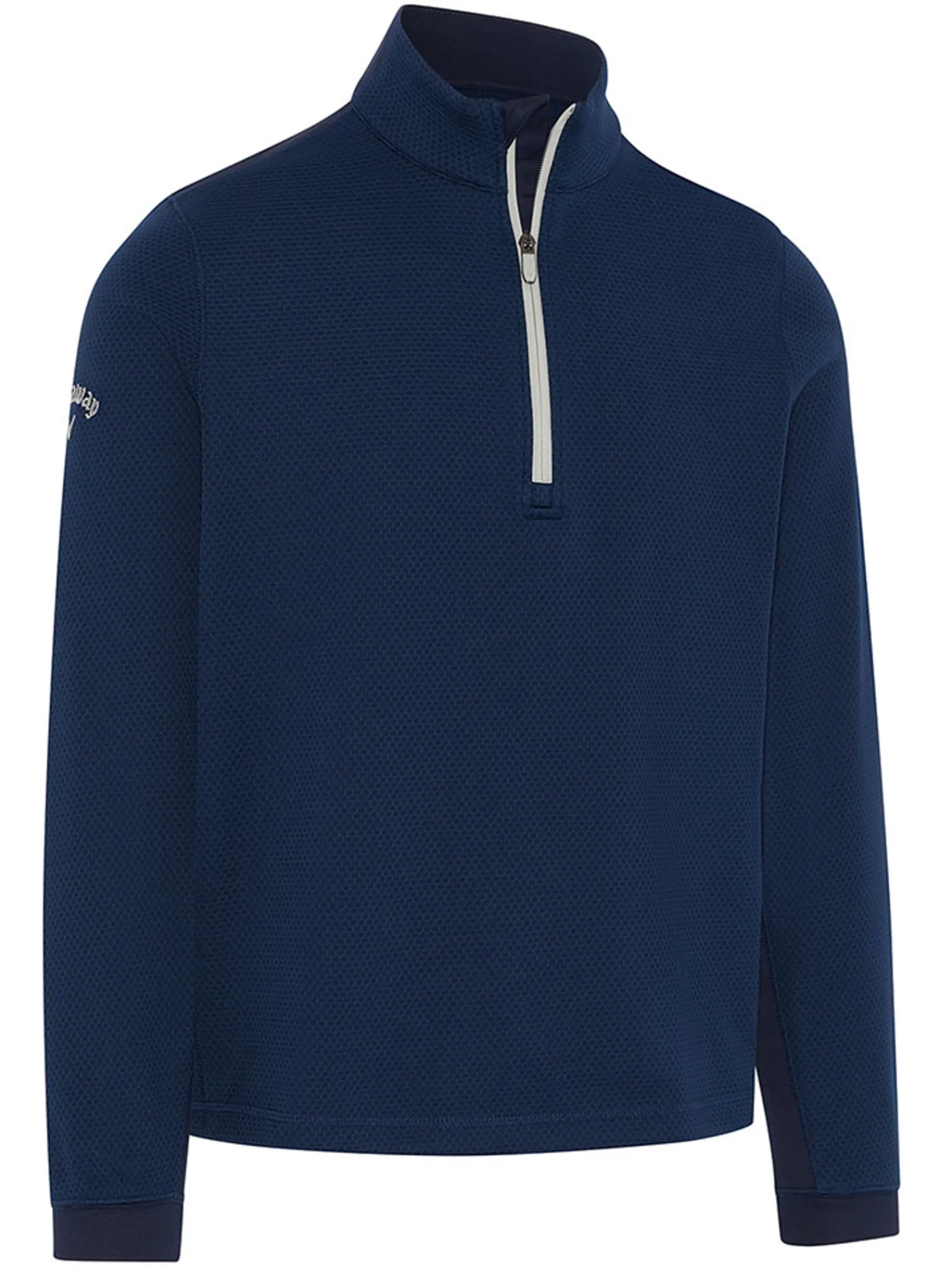 Callaway Jumpers|Hex Fleece 1/4 Zip Pullover - Peacoat