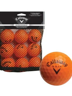 Callaway Training Aids|HX Practice Balls 9 Pack Orange