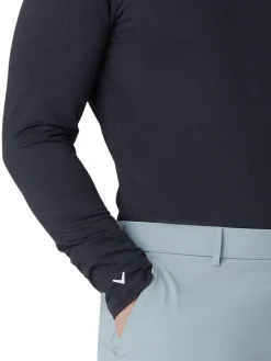 Callaway Base Layers|Men's Crew Neck Base Layer - Ebony Heather