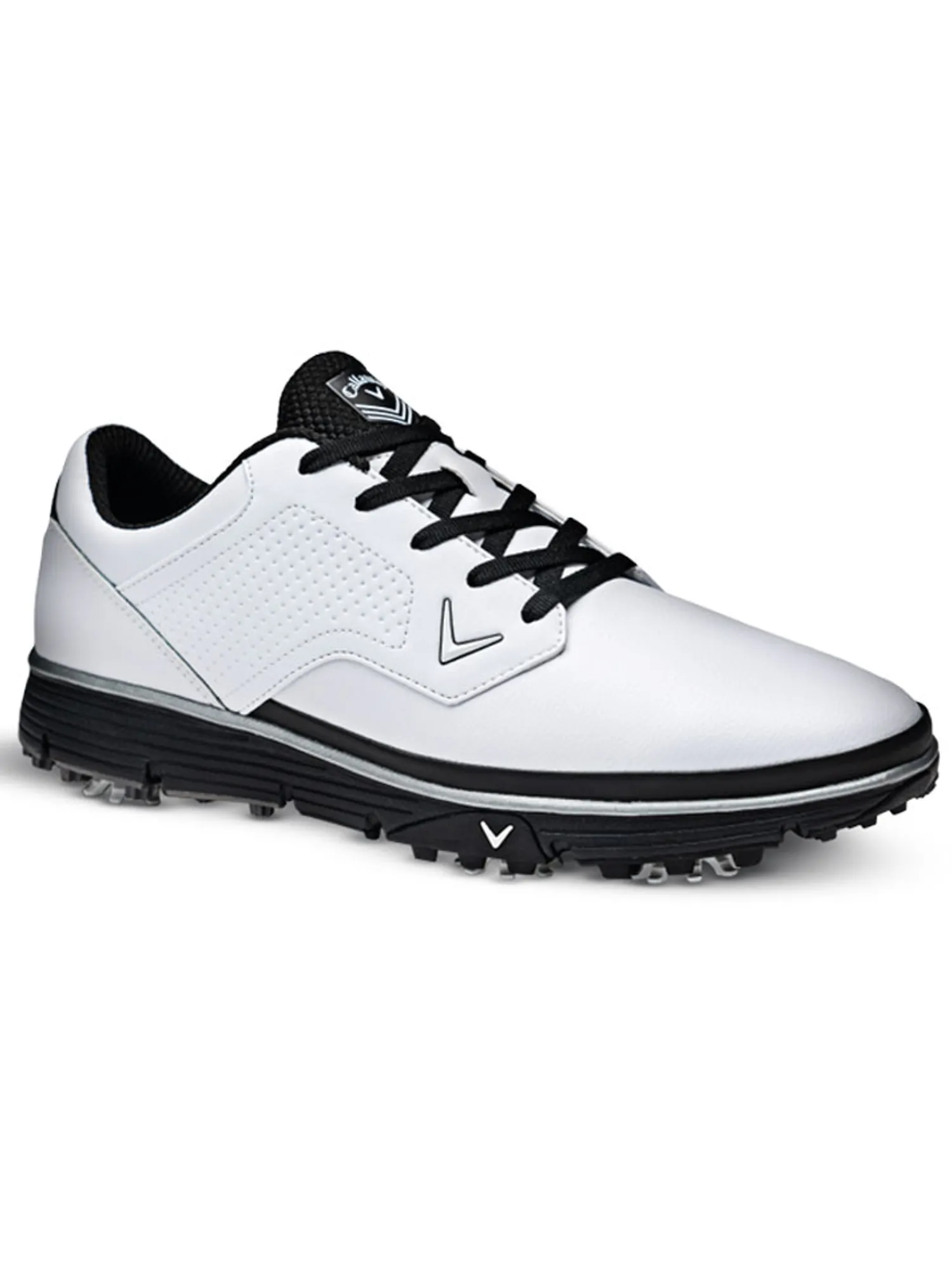 Callaway Mens Golf Shoes|Clearance Shoes|Mission S Golf Shoes - White/Black