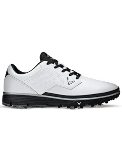Callaway Mens Golf Shoes|Clearance Shoes|Mission S Golf Shoes - White/Black