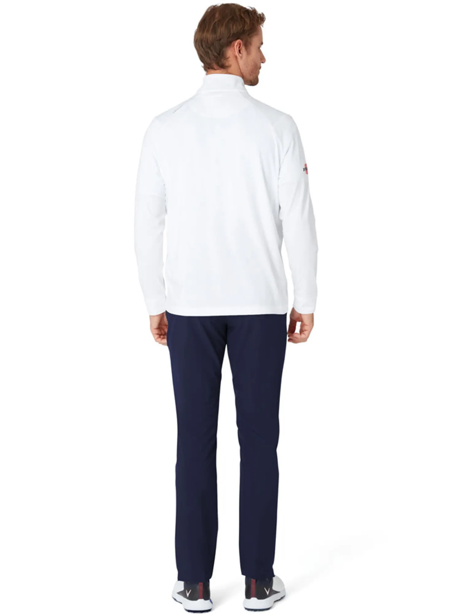 Callaway Jumpers|Odyssey 1/4-Zip Pullover - Bright White
