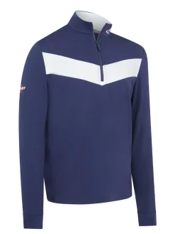 Callaway Jumpers|Odyssey 1/4-Zip Pullover - Peacoat