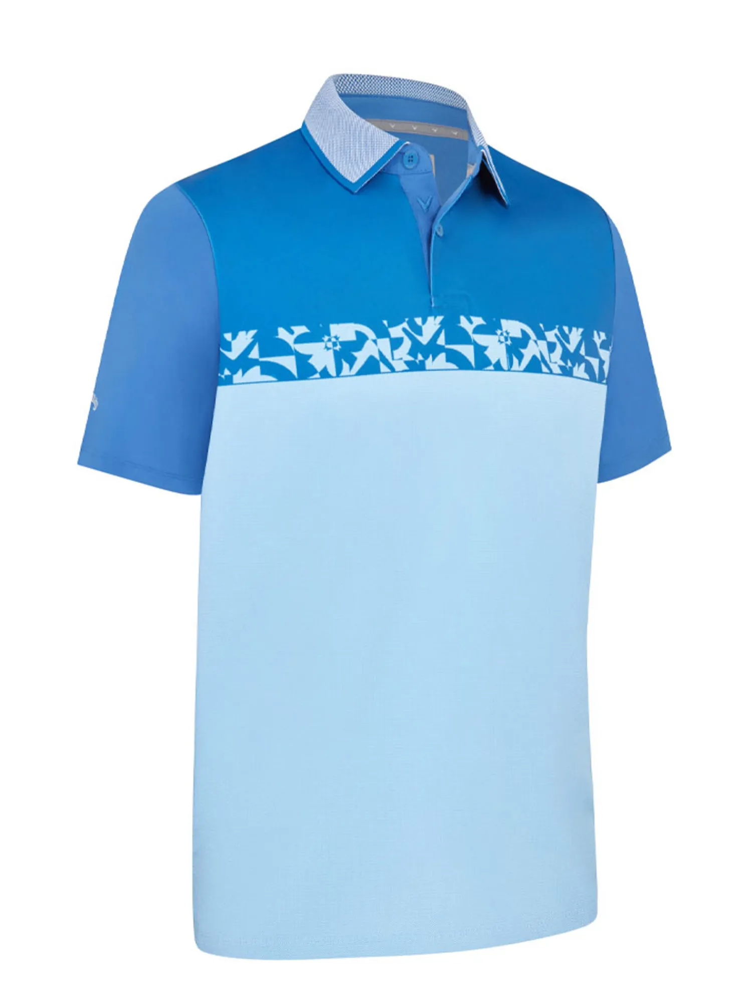 Callaway Shirts|Oxford Block Polo - Galaxy Blue