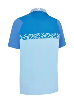 Callaway Shirts|Oxford Block Polo - Galaxy Blue