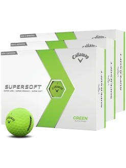 Callaway Clearance Gloves|Supersoft 2023 Golf Balls - 3 Dozen Green