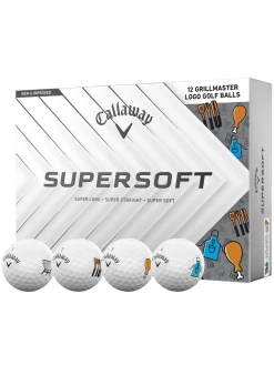 Callaway New Golf Balls|Novelty Golf Balls|Supersoft Grillmaster Golf Balls