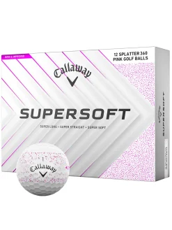 Callaway New Golf Balls|Supersoft Splatter 2025 Golf Balls