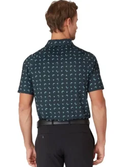 Callaway Shirts|Swing Chev Polo - Caviar