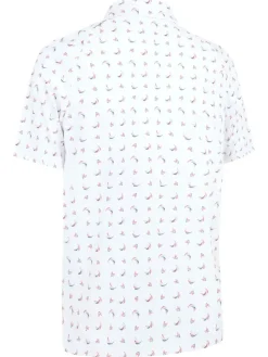 Callaway Shirts|Swing Chev Polo - Bright White