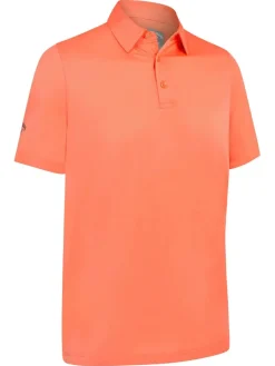 Callaway Shirts|SwingTech Solid Polo - Coral Chic