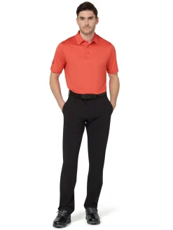 Callaway Clearance Clothing|SwingTech Solid Polo - Spiced Coral
