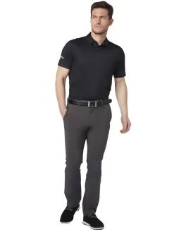 Callaway Shirts|SwingTech Solid Polo - Caviar