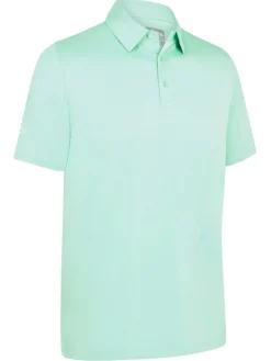 Callaway Shirts|SwingTech Solid Polo - Neptune Green