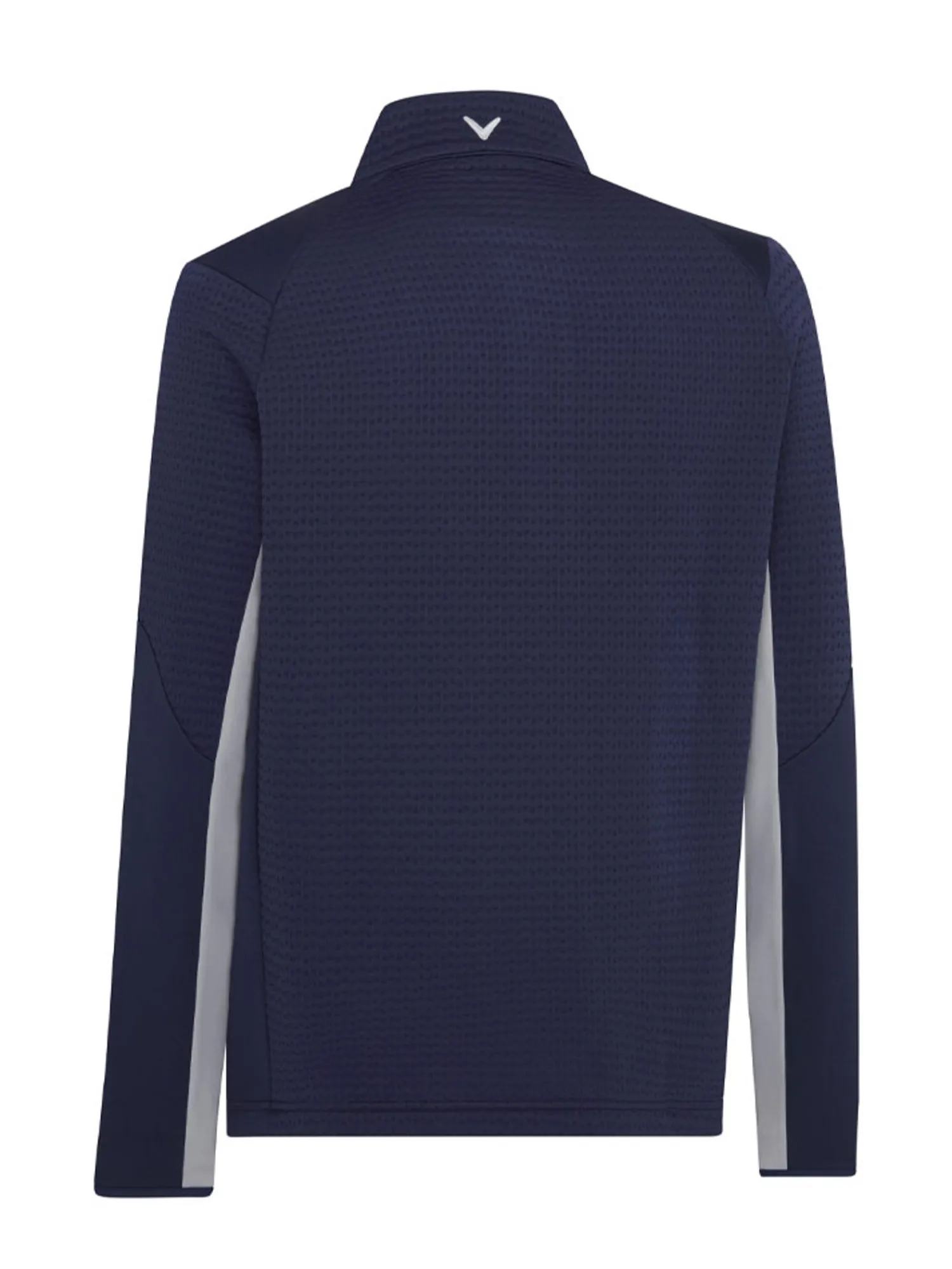 Callaway Jumpers|Textured 1/4-Zip Pullover - Peacoat