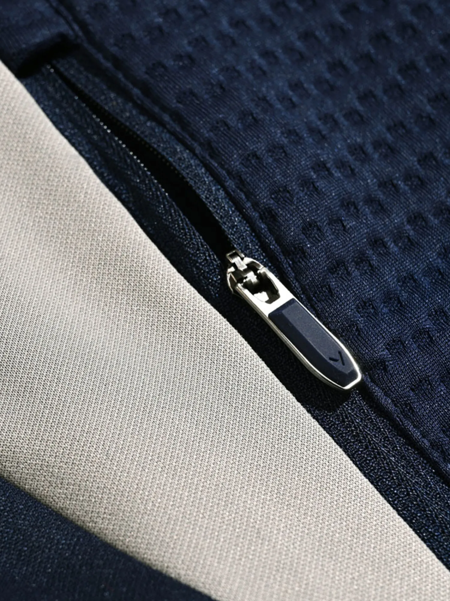 Callaway Jumpers|Textured 1/4-Zip Pullover - Peacoat