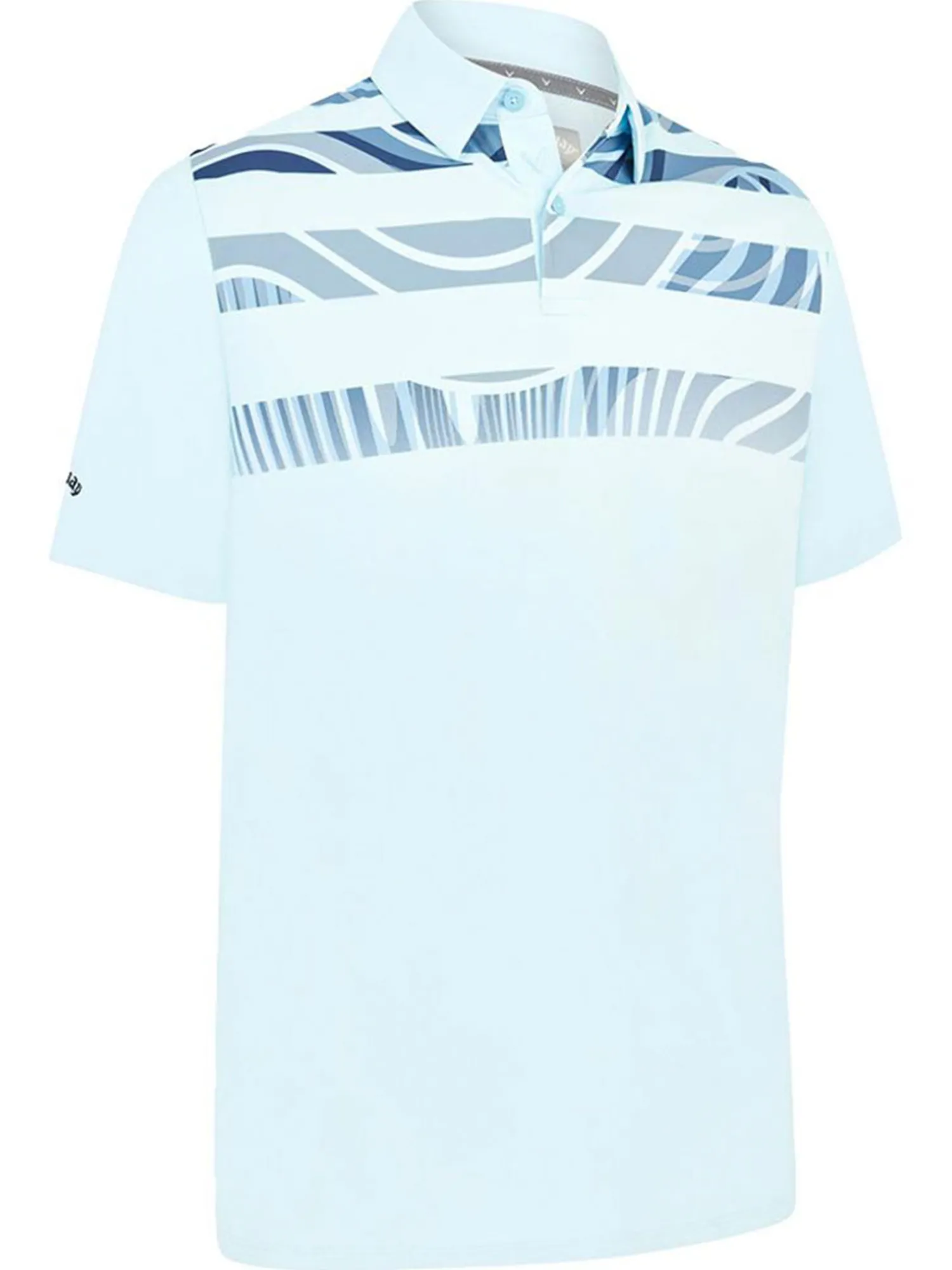Callaway Shirts|Trippy Block Polo - Arctic Paradise