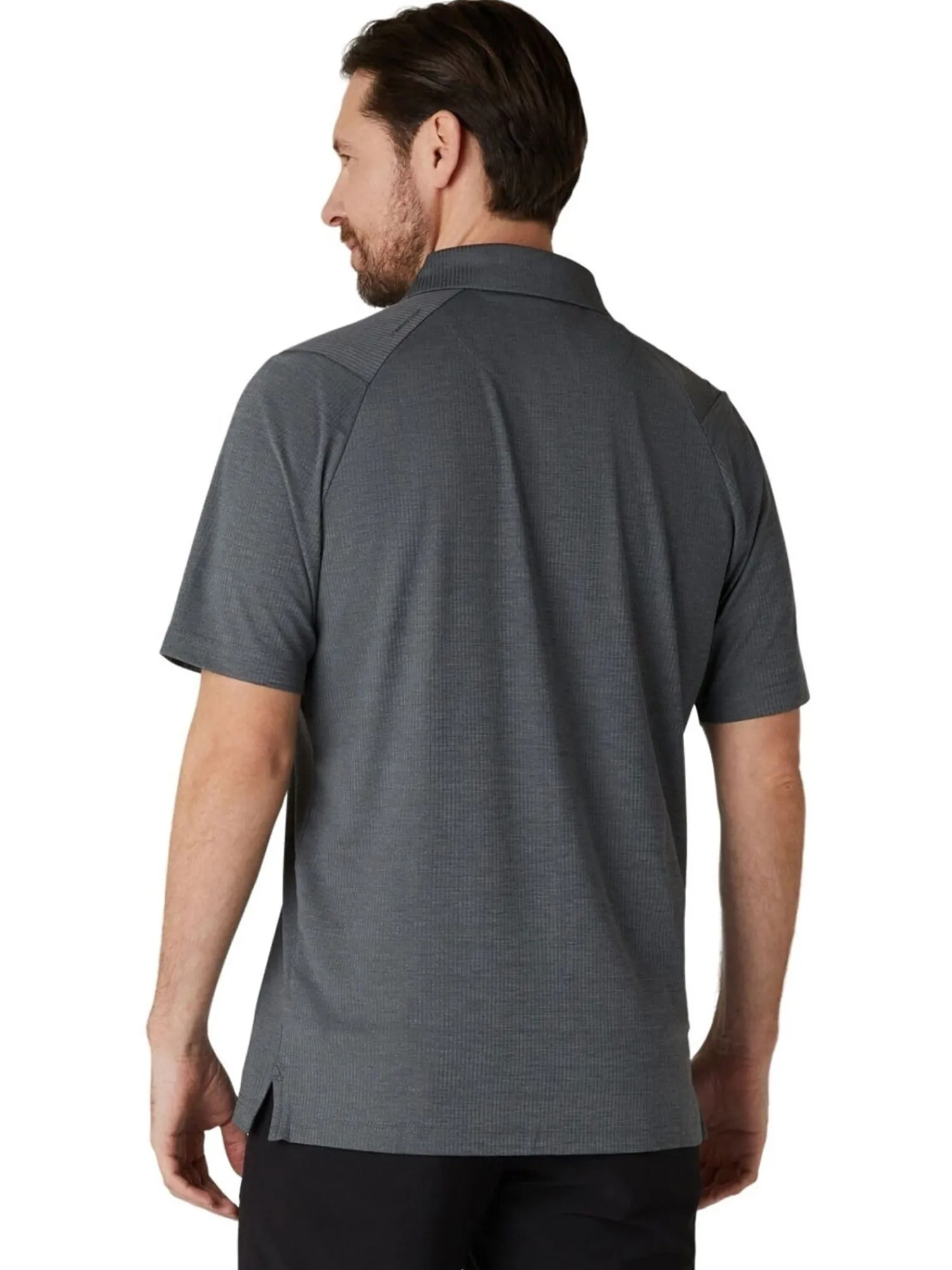 Callaway Shirts|Ventilated Classic Jacquard Golf Polo - Caviar