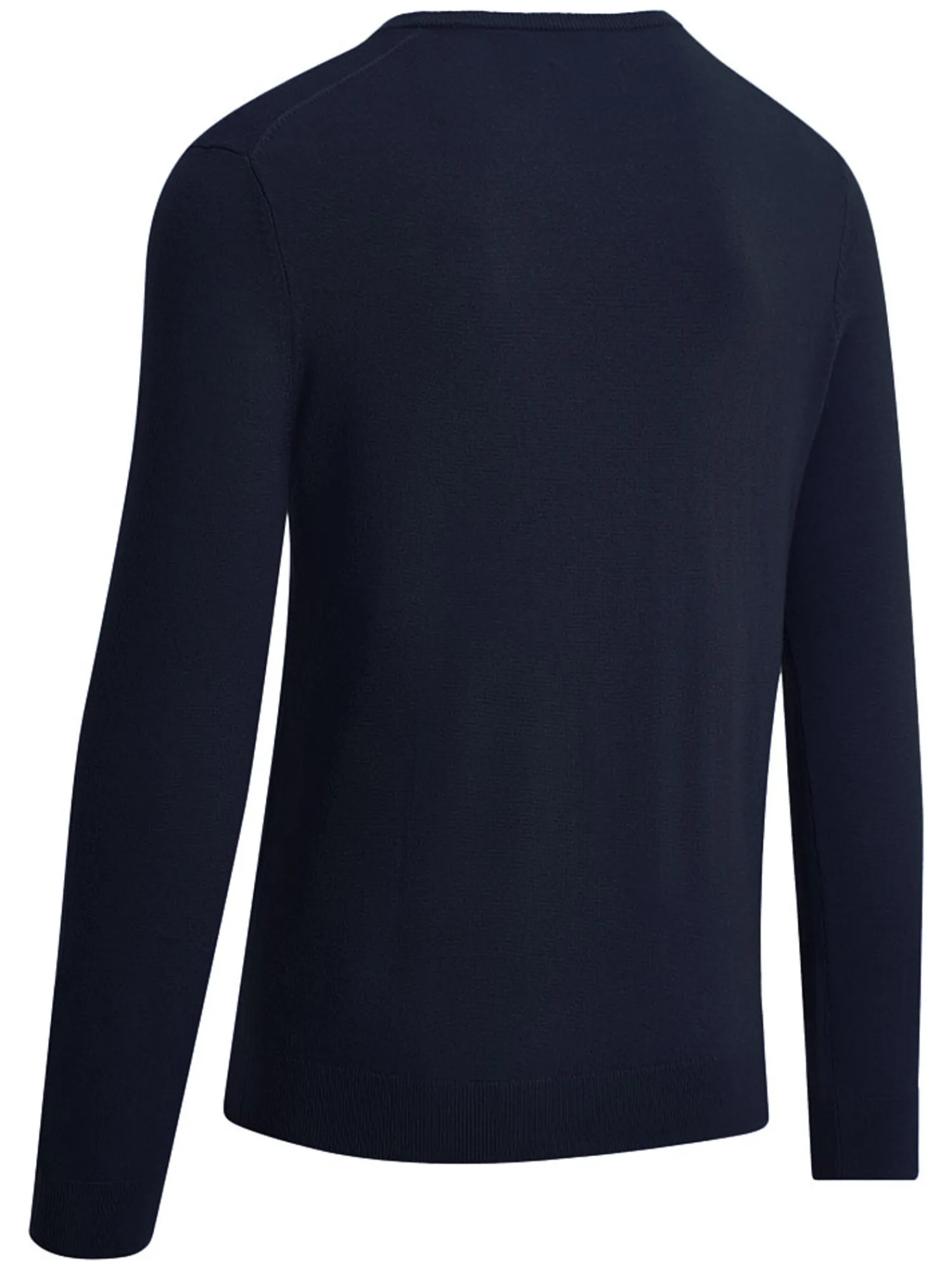 Callaway Jumpers|V-Neck Merino Sweater - Dark Navy