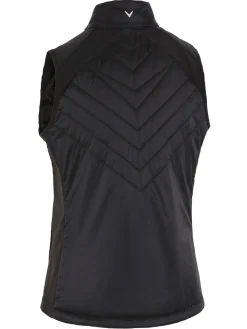 Callaway Vests|Women's Chev Primaloft Vest - Caviar