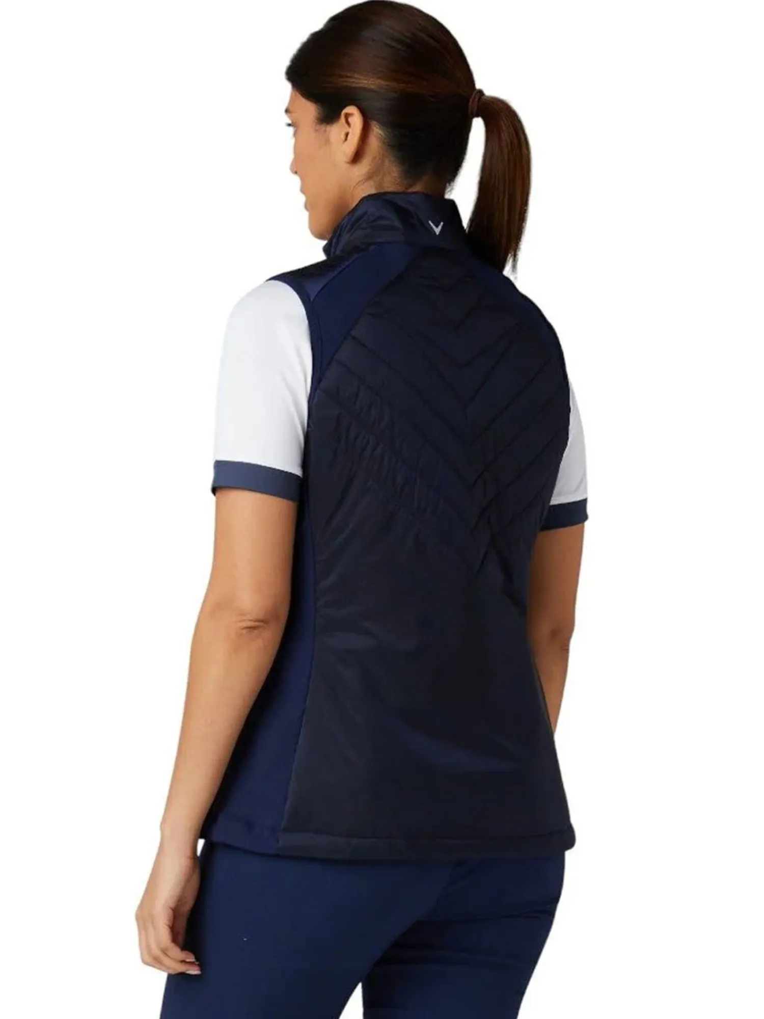 Callaway Vests|Women's Chev Primaloft Vest - Peacoat
