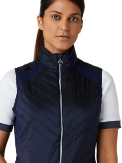 Callaway Vests|Women's Chev Primaloft Vest - Peacoat