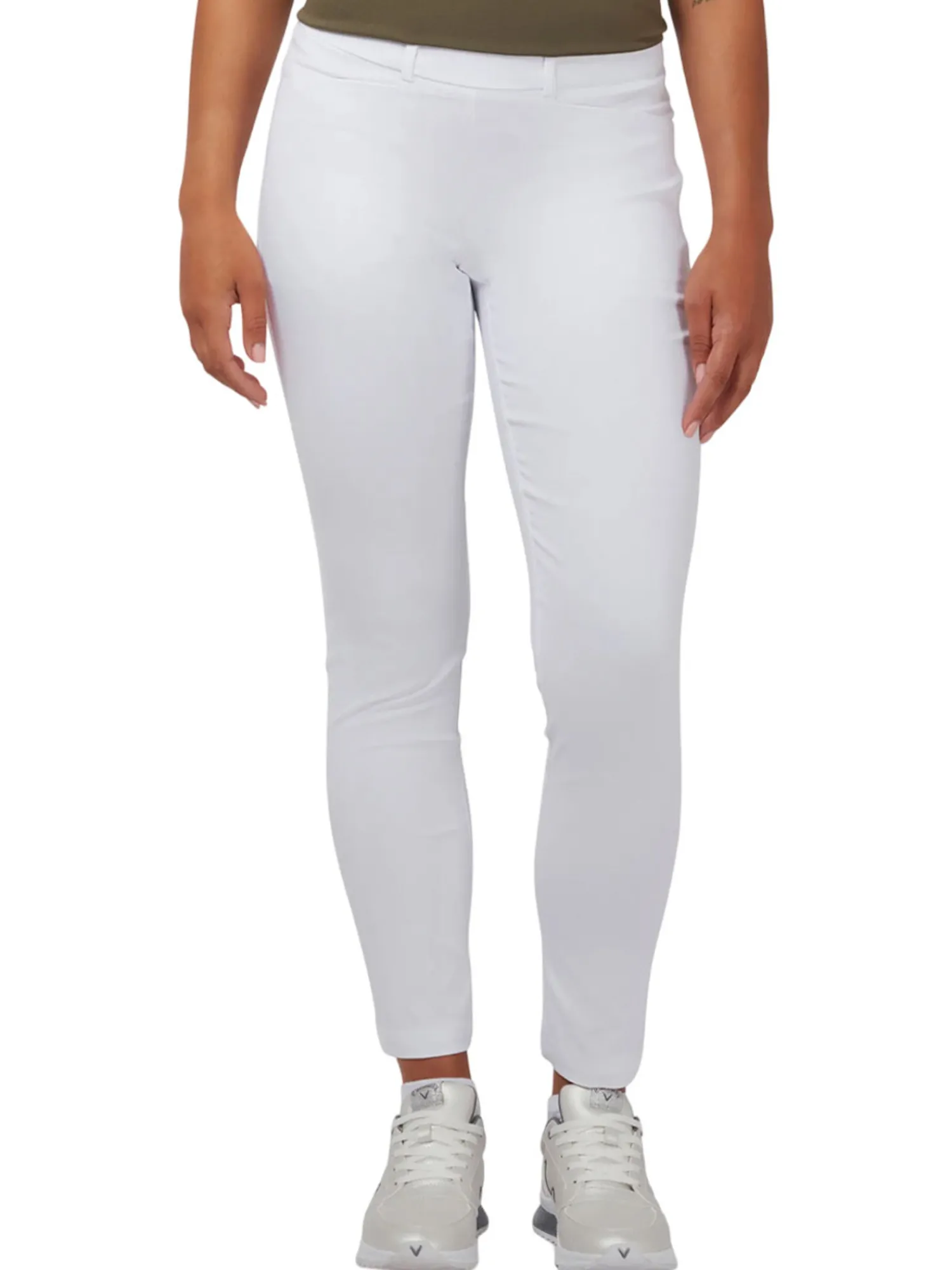 Callaway Pants|Women's Chev Pull-On Pant (29") - Brilliant White