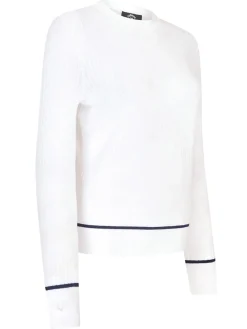 Callaway Jumpers|Women's Chev Sweater - Brilliant White