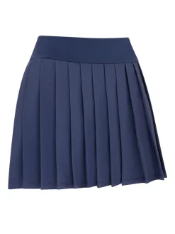 Callaway Skorts & Dresses|Women's Pleat High Waist 16-Inch Skort - Peacoat