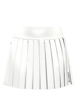 Callaway Skorts & Dresses|Women's Pleat High Waist 16-Inch Skort - Brilliant White