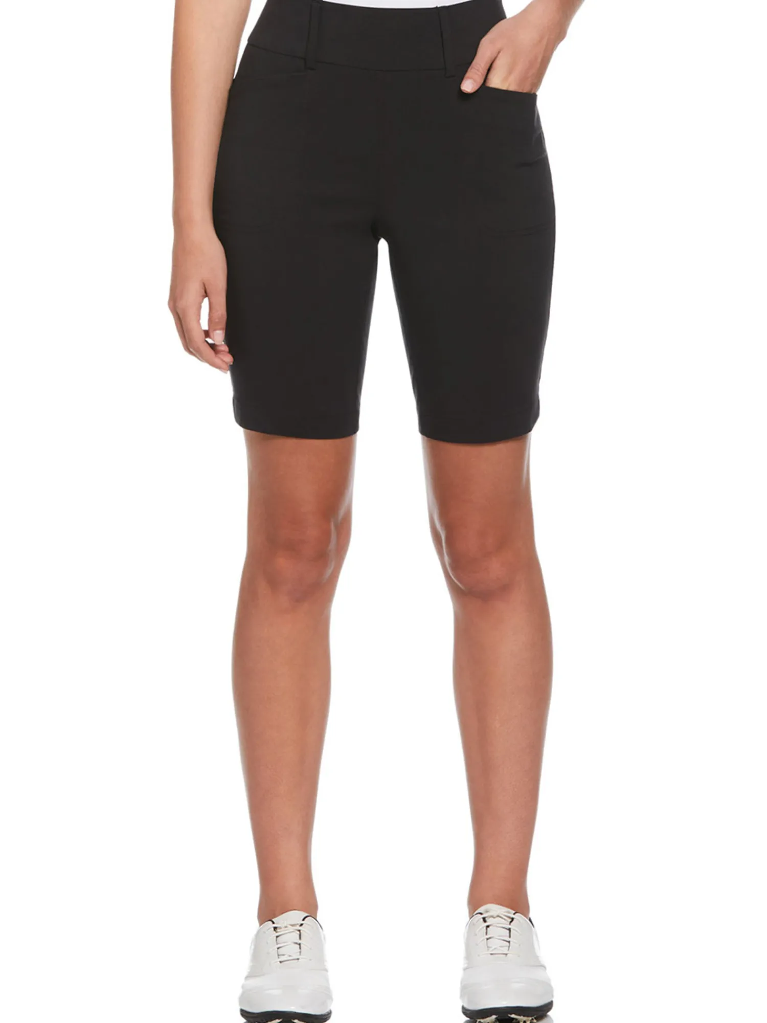 Callaway Shorts|Women's Pull-On Stretch Golf Short (24cm/9.5") - Caviar