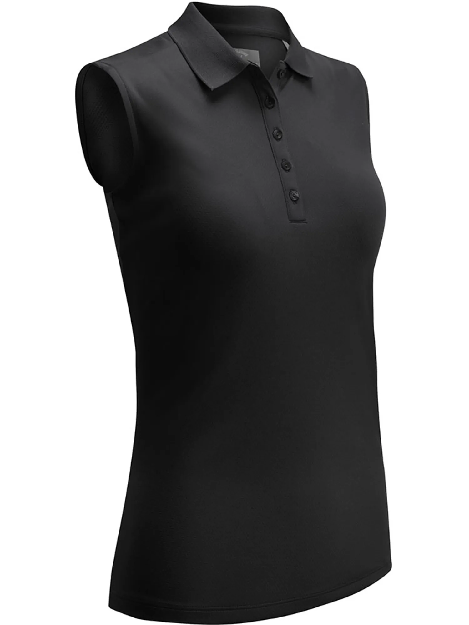Callaway Shirts|Women's Sleeveless Knit Polo - Caviar