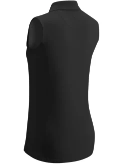 Callaway Shirts|Women's Sleeveless Knit Polo - Caviar