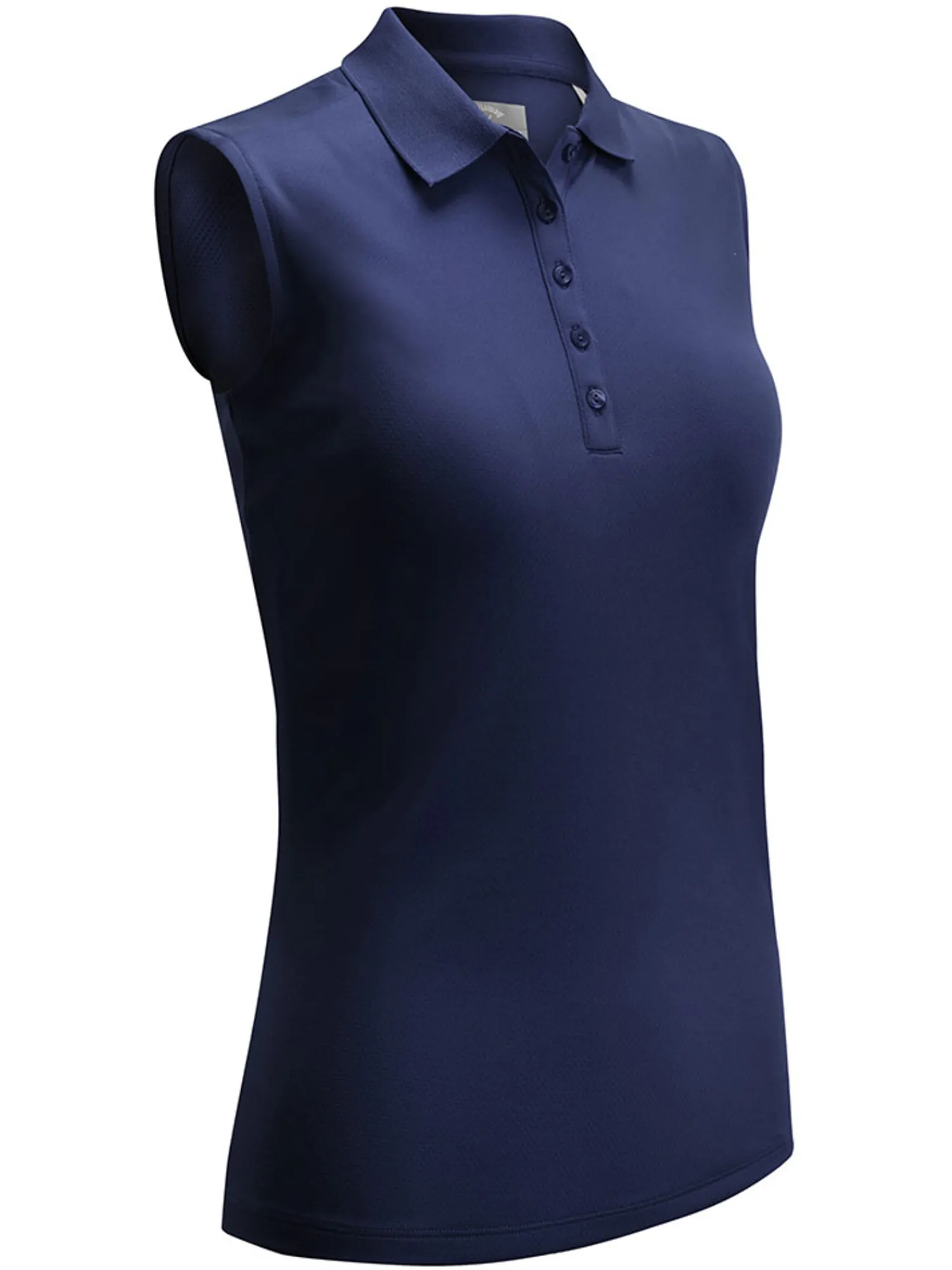 Callaway Shirts|Women's Sleeveless Knit Polo - Peacoat