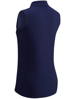 Callaway Shirts|Women's Sleeveless Knit Polo - Peacoat