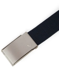 Callaway Belts|Women's Solid Webbed Belt