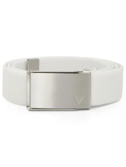 Callaway Belts|Women's Solid Webbed Belt