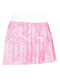 Callaway Skorts & Dresses|Women's Stencil High Waist 16-Inch Skort - Cheeky Pink