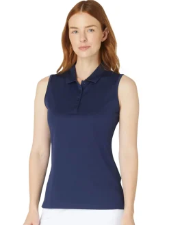 Callaway Shirts|Women's Tournament Sleeveless Polo - Peacoat